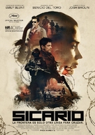 Sicario - Chilean Movie Poster (xs thumbnail)