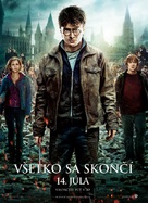 Harry Potter and the Deathly Hallows - Part 2 - Slovak Movie Poster (xs thumbnail)