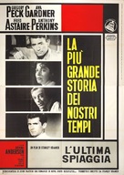 On the Beach - Italian Movie Poster (xs thumbnail)