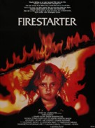 Firestarter - Danish Movie Poster (xs thumbnail)