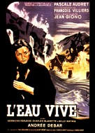 L&#039;eau vive - French Movie Poster (xs thumbnail)
