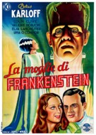Bride of Frankenstein - Italian Movie Poster (xs thumbnail)