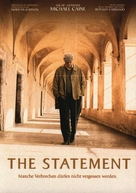 The Statement - German Movie Cover (xs thumbnail)