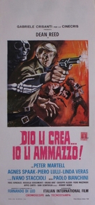 Dio li crea... Io li ammazzo! - Italian Movie Poster (xs thumbnail)