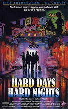 Hard Days, Hard Nights - German VHS movie cover (xs thumbnail)