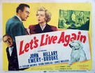 Let&#039;s Live Again - Movie Poster (xs thumbnail)