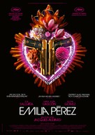 Emilia Perez - German Movie Poster (xs thumbnail)