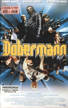 Dobermann - Finnish VHS movie cover (xs thumbnail)