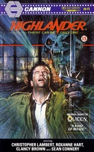 Highlander - British VHS movie cover (xs thumbnail)