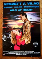 Wild At Heart - Hungarian Movie Poster (xs thumbnail)
