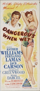 Dangerous When Wet - Australian Movie Poster (xs thumbnail)