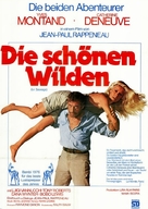 Le Sauvage - German Movie Poster (xs thumbnail)