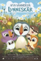 Puffin Rock and the New Friends - Swedish Movie Poster (xs thumbnail)