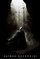 Batman Begins - Hungarian Movie Poster (xs thumbnail)