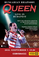 Var&aacute;zslat - Queen Budapesten - Hungarian Movie Poster (xs thumbnail)