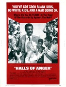 Halls of Anger - Theatrical movie poster (xs thumbnail)