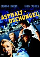 The Asphalt Jungle - German DVD movie cover (xs thumbnail)