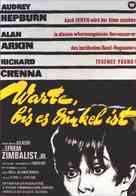 Wait Until Dark - German Movie Poster (xs thumbnail)