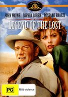 Legend of the Lost - Australian DVD movie cover (xs thumbnail)