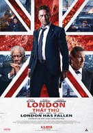 London Has Fallen - Vietnamese Movie Poster (xs thumbnail)
