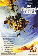 Mysterious Island - German Movie Poster (xs thumbnail)