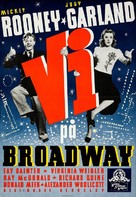 Babes on Broadway - Swedish Movie Poster (xs thumbnail)