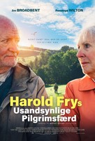 The Unlikely Pilgrimage of Harold Fry - Danish Movie Poster (xs thumbnail)