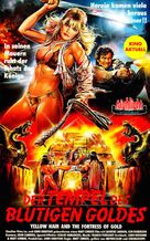 Yellow Hair and the Fortress of Gold - German VHS movie cover (xs thumbnail)