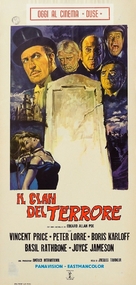 The Comedy of Terrors - Italian Movie Poster (xs thumbnail)