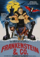 Bud Abbott Lou Costello Meet Frankenstein - Danish Movie Poster (xs thumbnail)