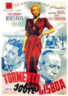 Storm Over Lisbon - Spanish Movie Poster (xs thumbnail)