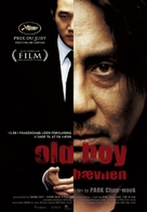 Oldboy - Danish Movie Poster (xs thumbnail)