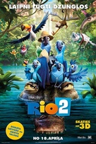 Rio 2 - Latvian Movie Poster (xs thumbnail)