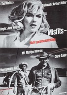 The Misfits - German Re-release movie poster (xs thumbnail)