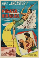 The Crimson Pirate - Argentinian Movie Poster (xs thumbnail)