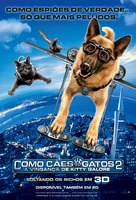 Cats &amp; Dogs: The Revenge of Kitty Galore - Brazilian Movie Poster (xs thumbnail)