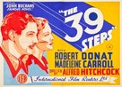 The 39 Steps - British Movie Poster (xs thumbnail)