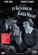 It Happened One Night - German DVD movie cover (xs thumbnail)
