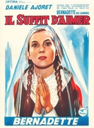 Il suffit d&#039;aimer - Belgian Movie Poster (xs thumbnail)
