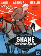 Shane - Danish Movie Poster (xs thumbnail)
