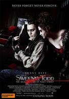 Sweeney Todd: The Demon Barber of Fleet Street - Australian Movie Poster (xs thumbnail)
