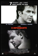 The Insider - Brazilian Movie Poster (xs thumbnail)