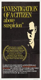 Indagine su un cittadino al di sopra di ogni sospetto - Movie Poster (xs thumbnail)
