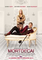 Mortdecai - Romanian Movie Poster (xs thumbnail)