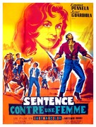 Sentencia contra una mujer - French Movie Poster (xs thumbnail)