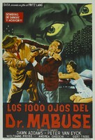 Die 1000 Augen des Dr. Mabuse - Argentinian Theatrical movie poster (xs thumbnail)