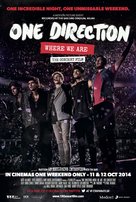 One Direction: Where We Are - The Concert Film - British Movie Poster (xs thumbnail)