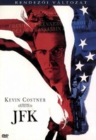 JFK - Hungarian DVD movie cover (xs thumbnail)