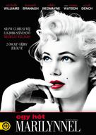 My Week with Marilyn - Hungarian DVD movie cover (xs thumbnail)