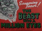 The Beast with a Million Eyes - British Movie Poster (xs thumbnail)